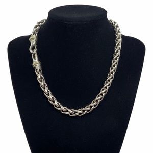 100% Authentic David Yurman 8MM extra large Wheat Chain